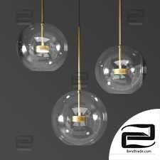 Hanging lamp giopato & coombes bolle bls mono lamp