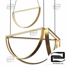 Hanging lamp AlexAllen Chord Cluster