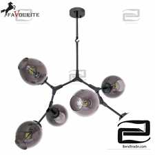 Pendant lamp Favorite 1742-6P Bolos