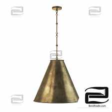 Pendant Lamp Hand-Rubbed Antique Brass