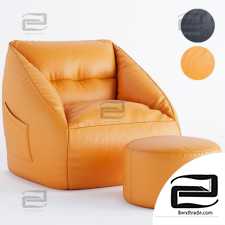 Armchair lounge chair
