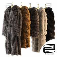 Fur coats clothing