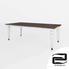 Sliding dining table FULL HOUSE 3D Model id 10405