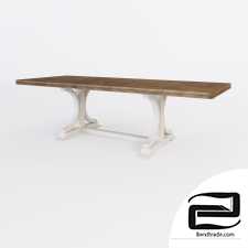 Sliding dining table FULL HOUSE 3D Model id 10406