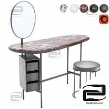 Dressing Table Living Divani Pebble