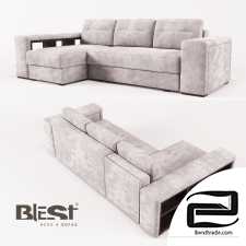  Corner sofa Barry in the configuration BKHR-AMR-2TML-BML from the manufacturer Blest TM