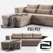 Sofa corner Fiuggi in the configuration AMR-2TPL from the manufacturer Blest TM