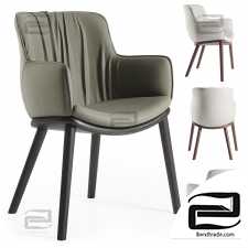 Cattelan Italia Rhonda Wood Chair