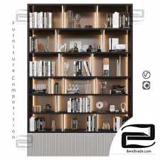 Shelving Furniture composition 90