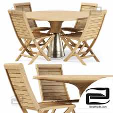 Set of garden furniture Alesso v06