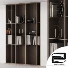 Shelving with decor