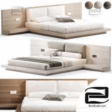 Double bed by elmalekfurniture