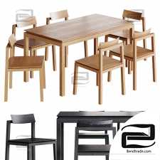 FrancoCrea table and chairs