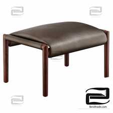 Poltrona Frau Leather Footrest