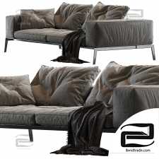 Lifesteel Flexform Sofa