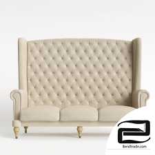 Marko Kraus Throne 3 Seat Sofa