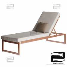 Landscape Kettal Chaise Longue