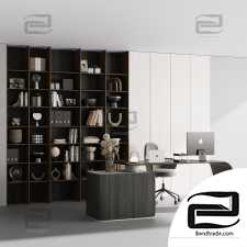 Office furniture Reception desk 02