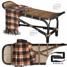 Bloomingville Loue rattan bench