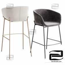 Kave Home Yvette Bar Stool