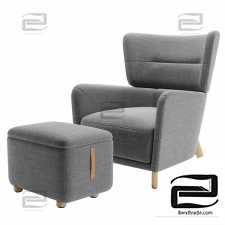 IKEA OSKARSHAMN armchairs