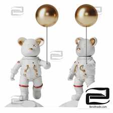 Astronaut bear children's toy