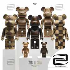 Sculptures by Bearbrick,Karimoku