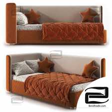 Matelasse Cognac Baby Bed