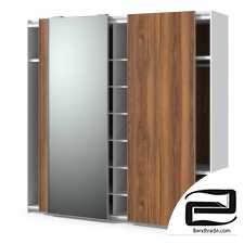 Sliding wardrobe 3D Model id 10683