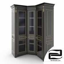 Corner Cabinet for books