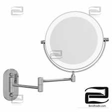 Cosmetic wall mirrors