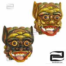 Balinese barong mask