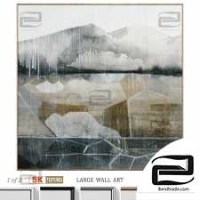 Neutral Mountain Landscape Baguettes