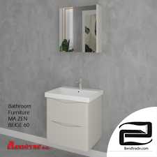 Bathroom Furniture MA ZEN BEIGE 60cm