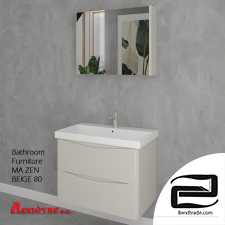 Bathroom Furniture MA ZEN BEIGE 80cm