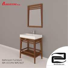 Bathroom Furniture MA OCEAN WALNUT