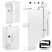 Arblu Walk-in shower cabin in Separet Elite