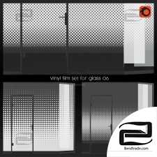 Material glass vinyl films
