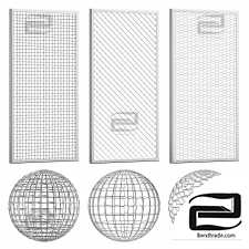 Material metal woven wire mesh