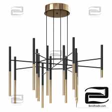 Metal Tubular Pendant Lamp
