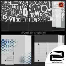 Material glass vinyl films 04