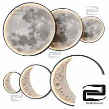 Wall Moon Wall Lamp