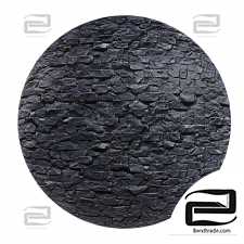 Material Anthracite Stone