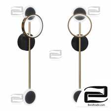 Loft wall lamp-concept Bendik Gold Ring B