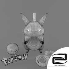 Pikachu 3D Model id 10881