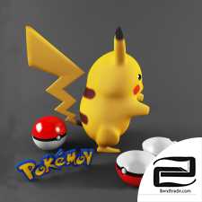 Pikachu 3D Model id 10881