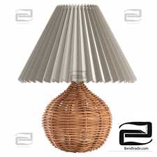 Table Lamp Pleated