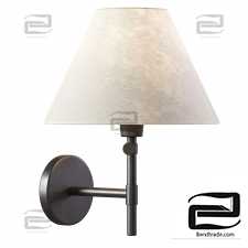 Lampe applique Murale wall lamp abat jour lin