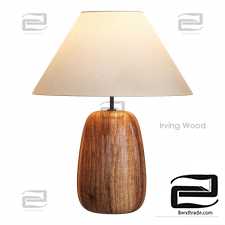 Irving Wood West Elm Table Lamp