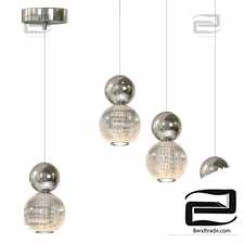 Odeon light crystal 50077l l-vision pendant lamp